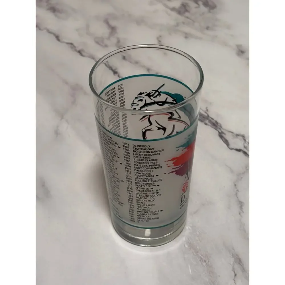 1993 Kentucky Derby Official 119 Churchill Downs Vintage Julep Glass Louisville